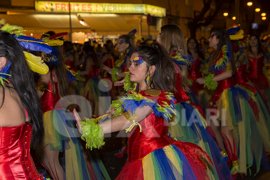 Rua del Carnaval de Les Roquetes del Garraf 2017